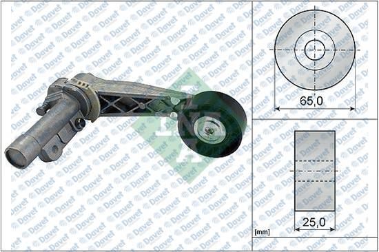 INA 534031810 Alternator Gergi Rulmani [Kutuklu] Peugeot P207 P208 P308 P508 P2008 P3008 P5008 Rcz Partner Tepe Citroen C4 C3 Iii C4 Picasso 1.4 16v 1.6vti (65*25)